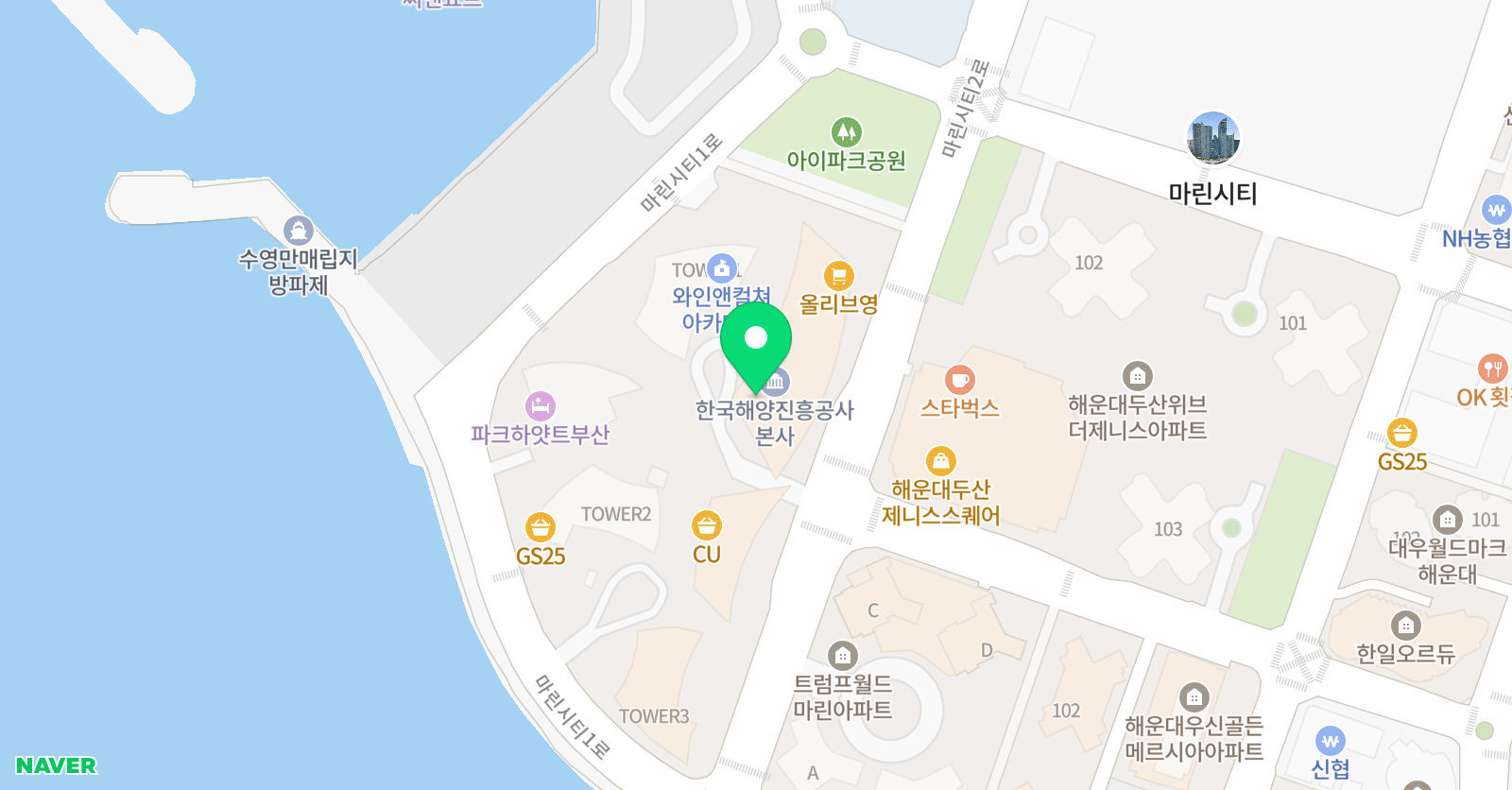 TK edu 수학학원 위치