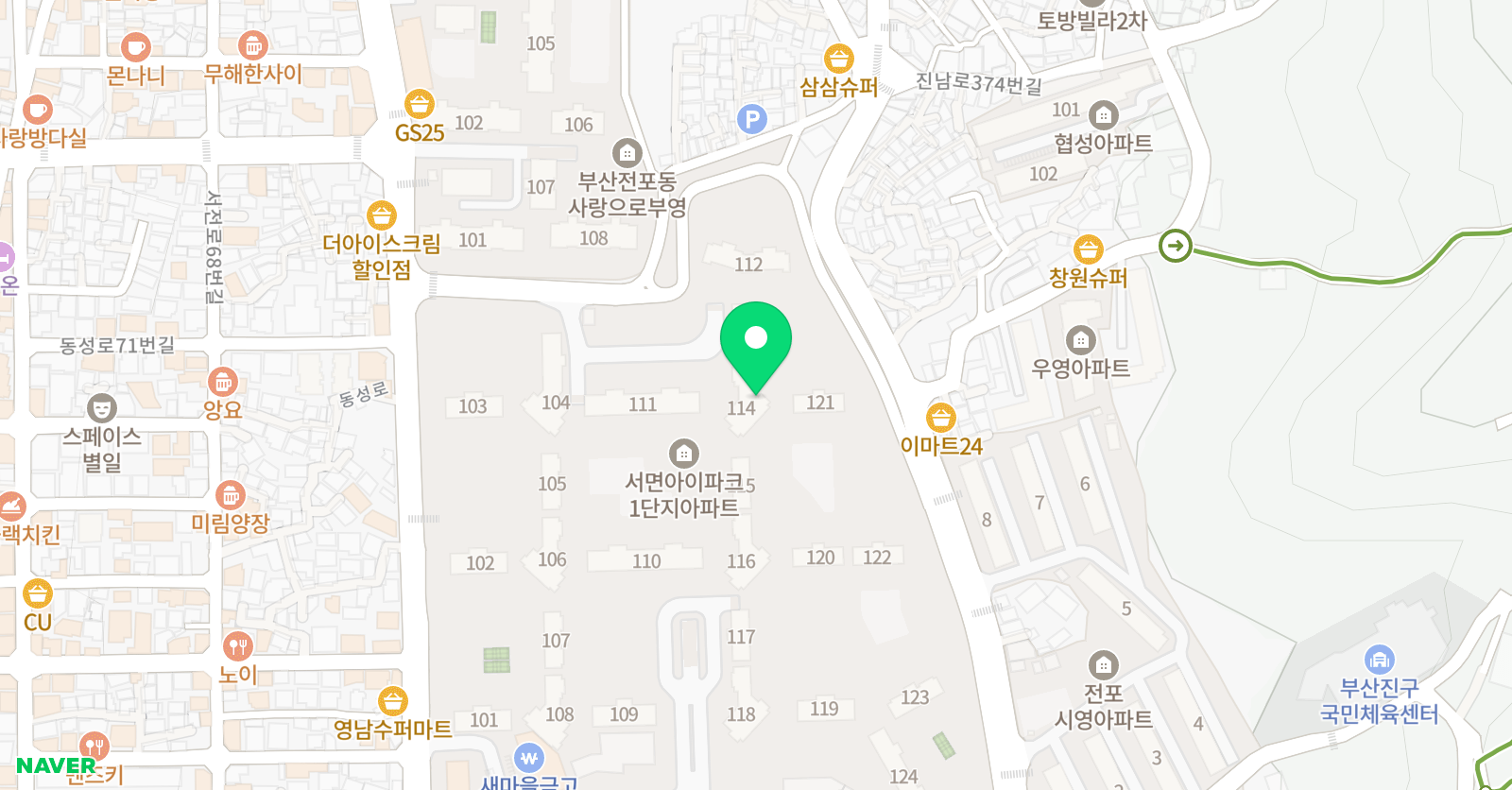김선생 초등수학 교실 위치