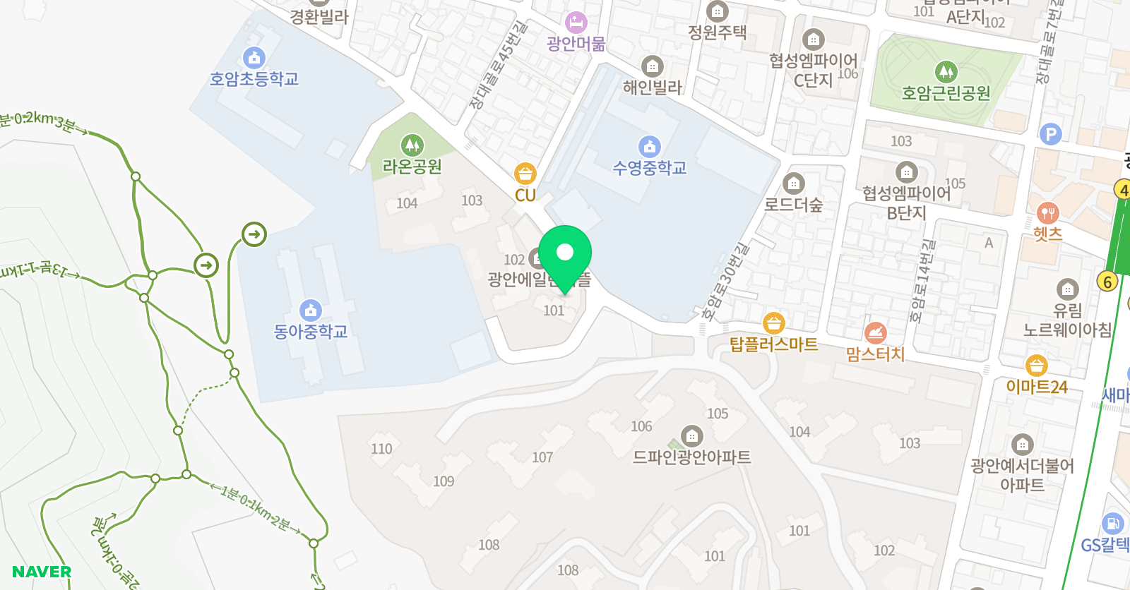 미래엔 수학 호암교습소 위치