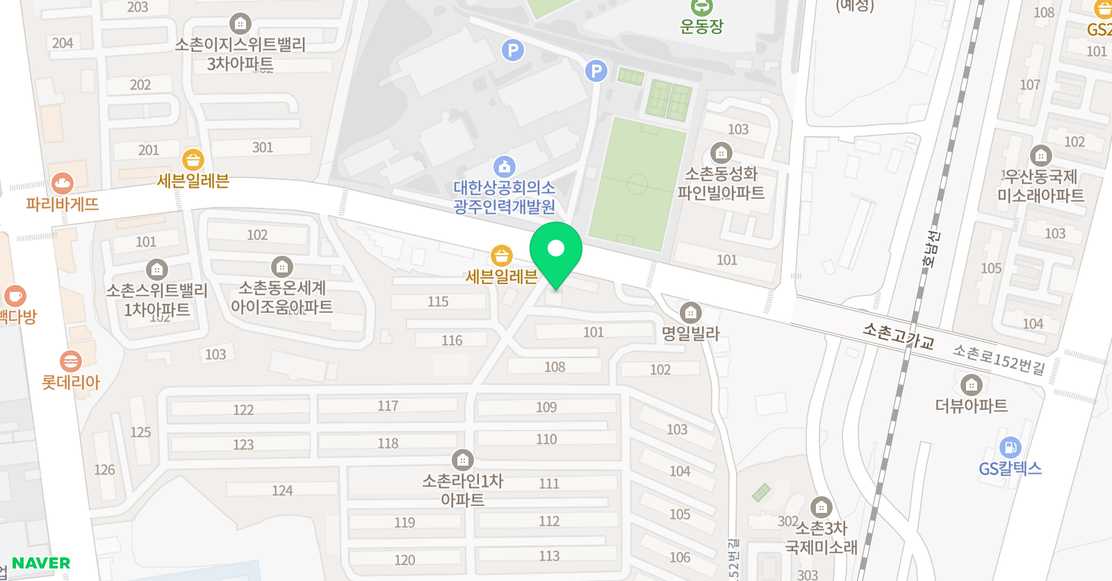 에이플넷 수림 보습학원 위치