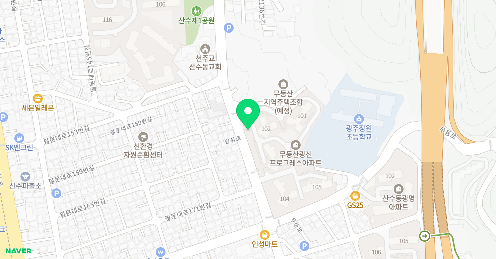 아이사랑 음악학원 위치