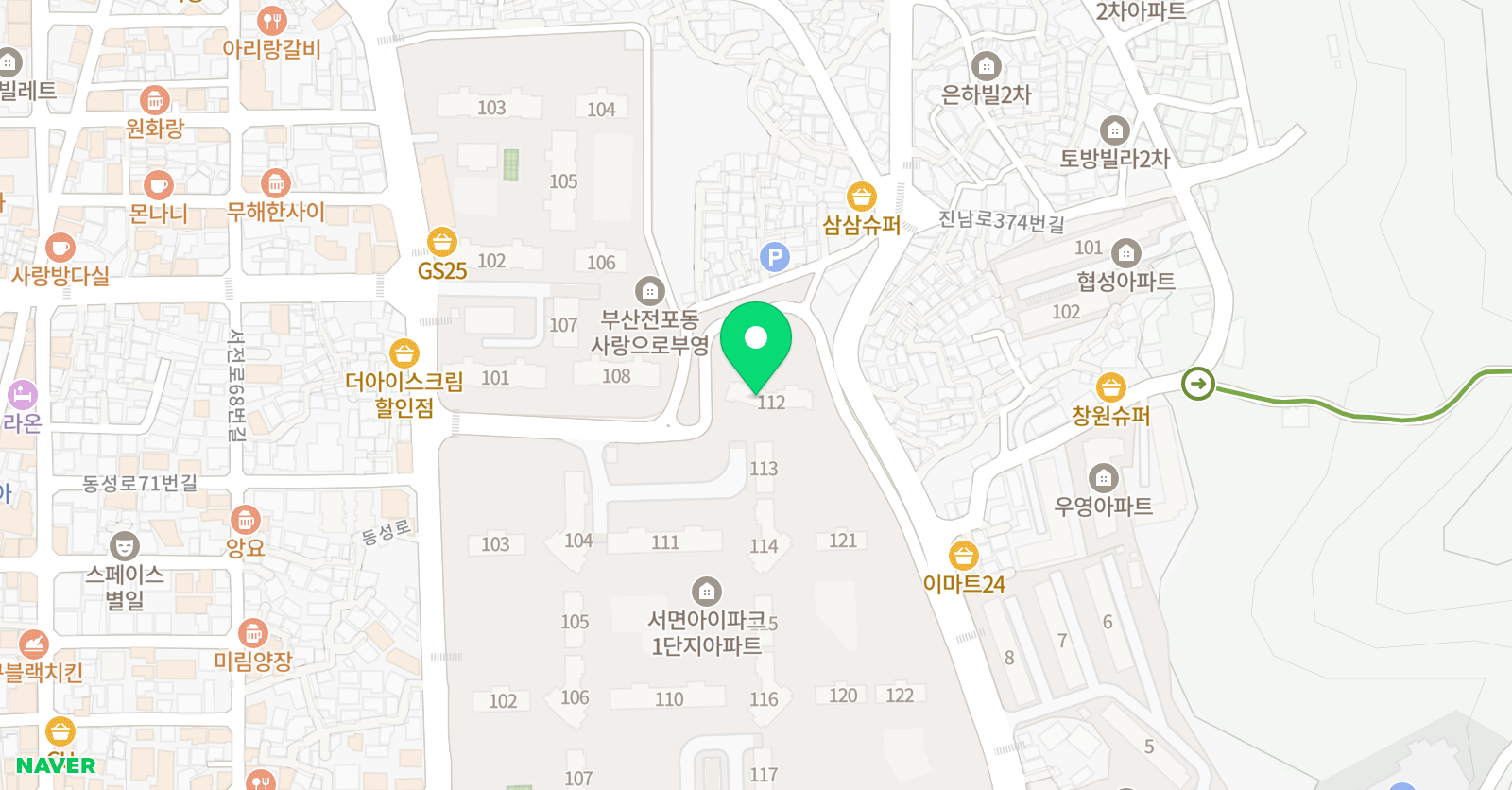 이음 독서논술 위치
