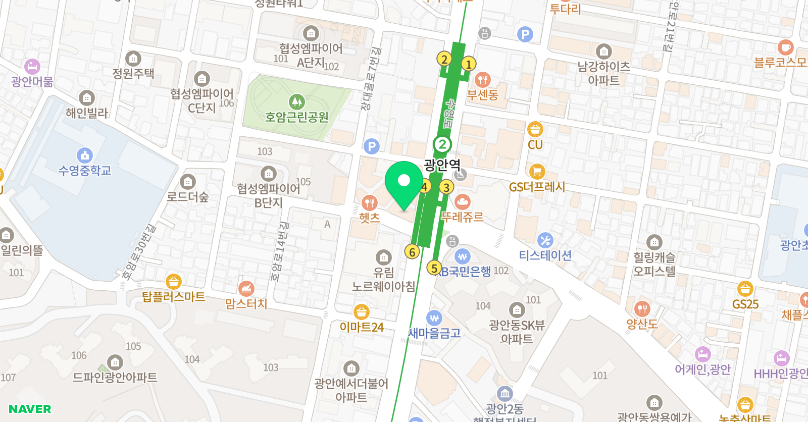 초이스 영어학원 위치