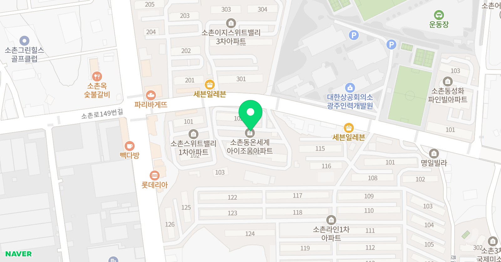 예쁜손 음악학원 위치