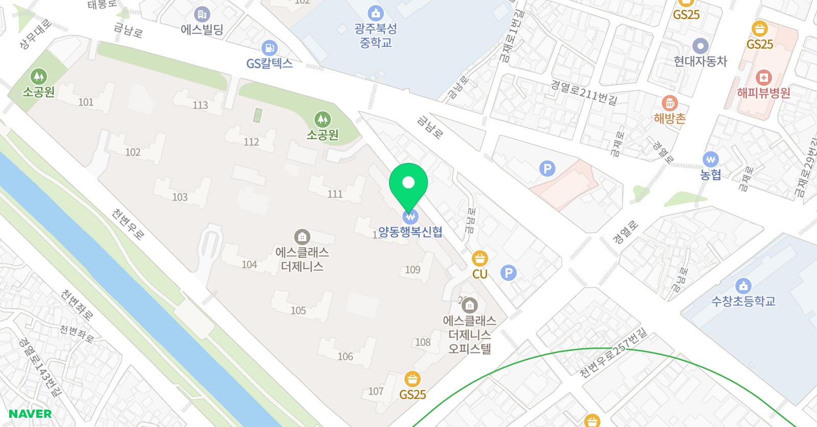 에스피아노 학원 위치