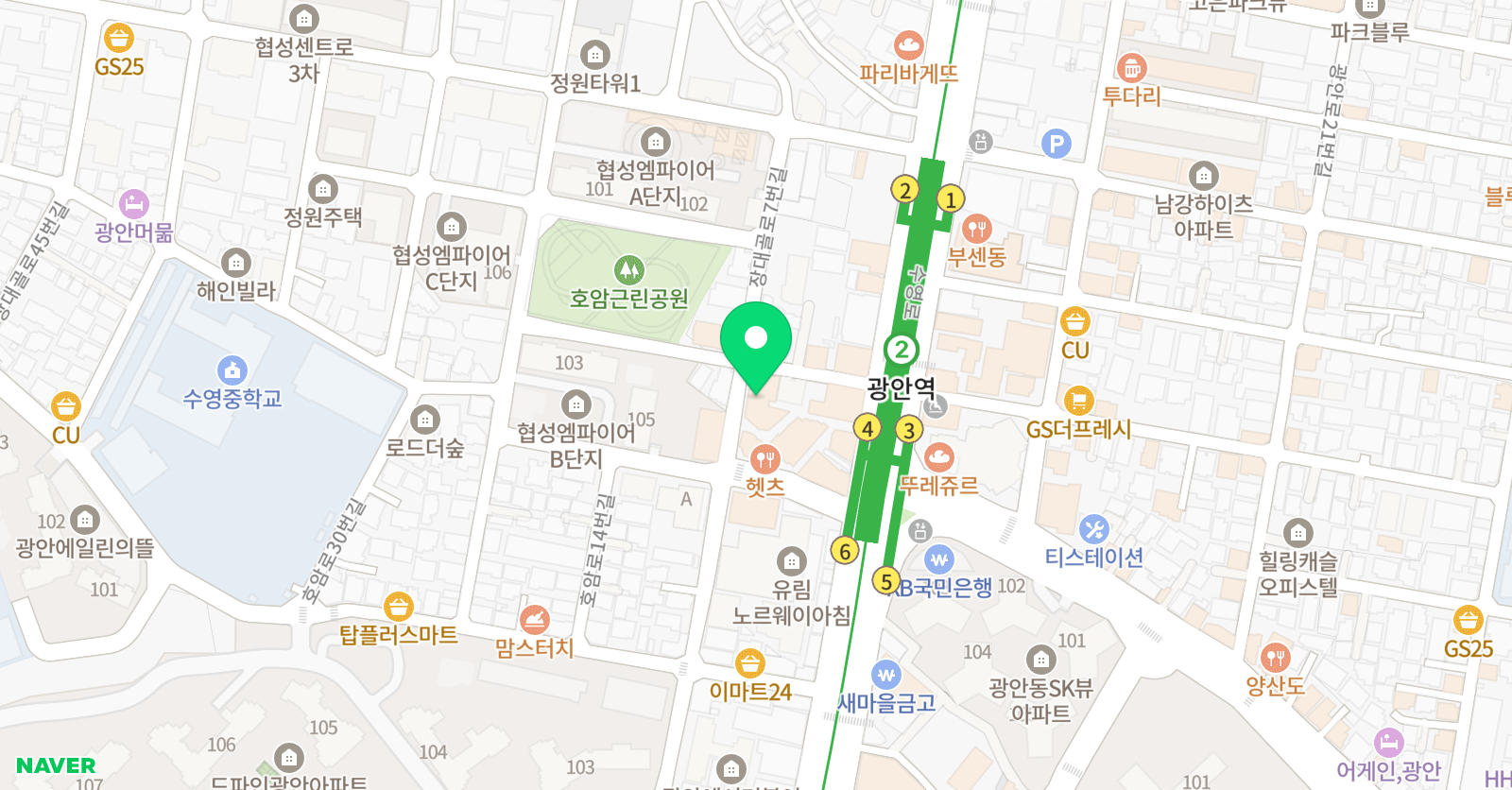국비지원 바이두룸 가죽공예학원 위치