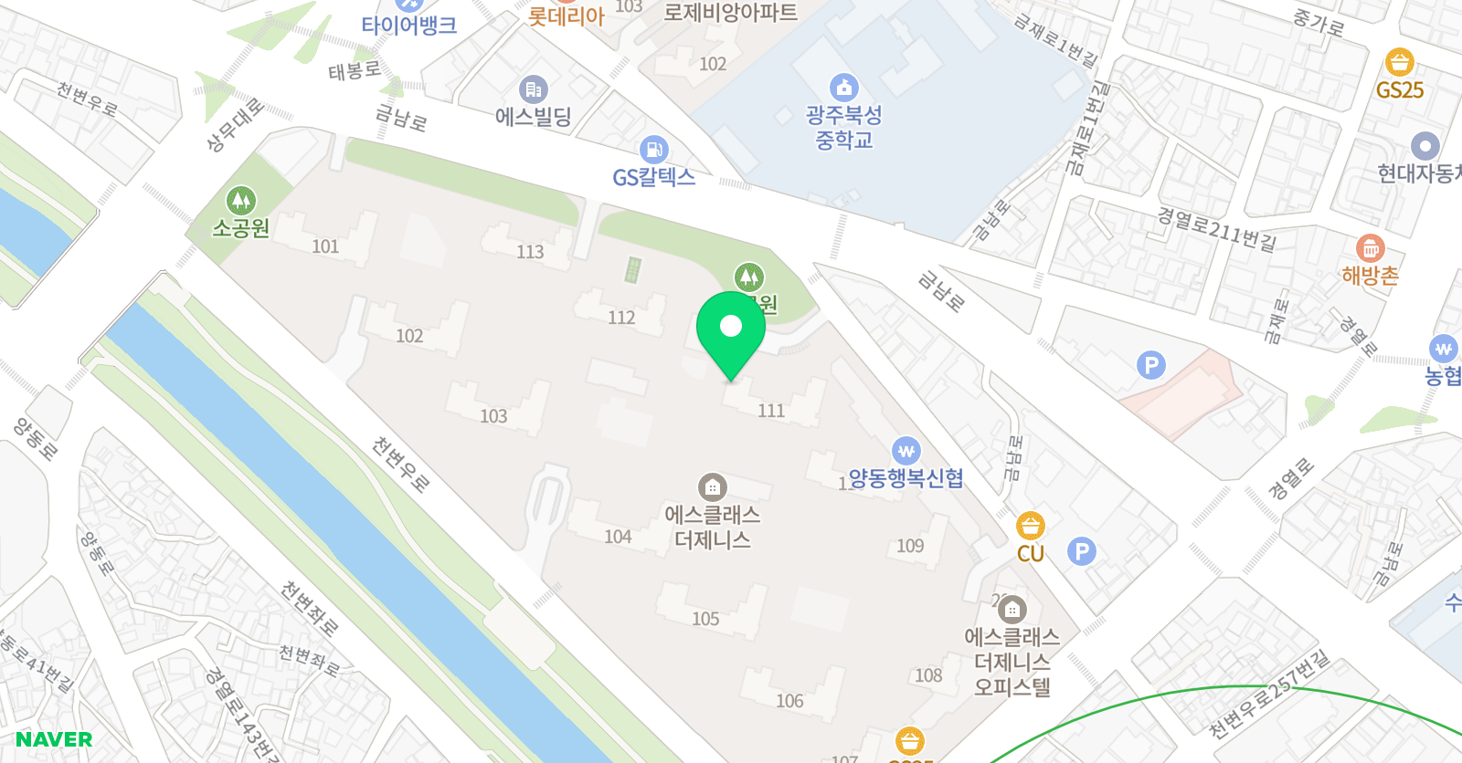 제니스 수학학원 위치