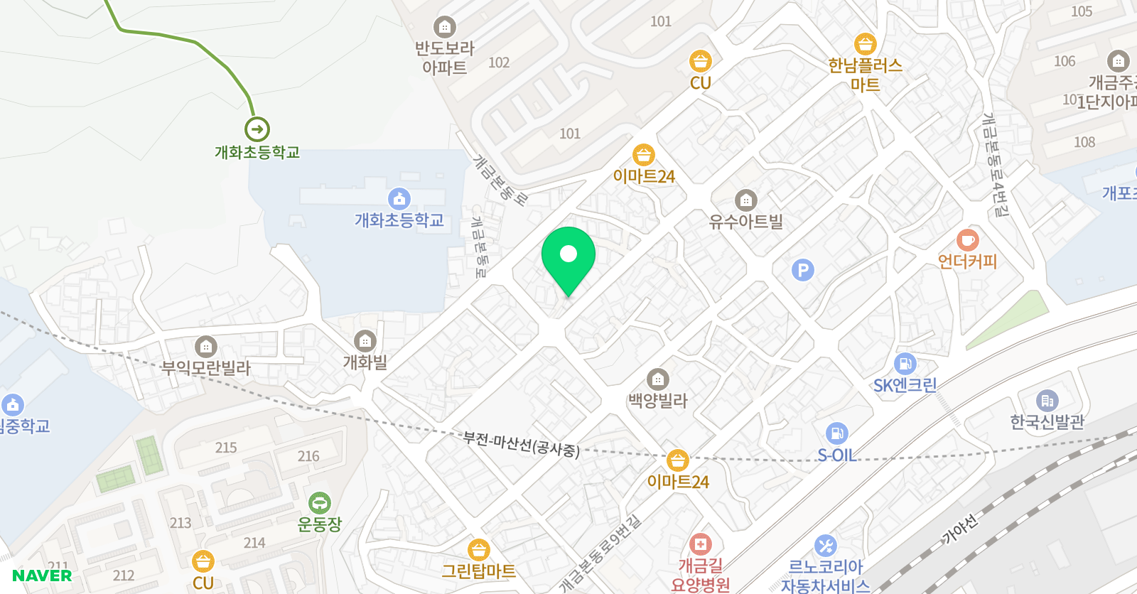 중앙 음악학원 위치