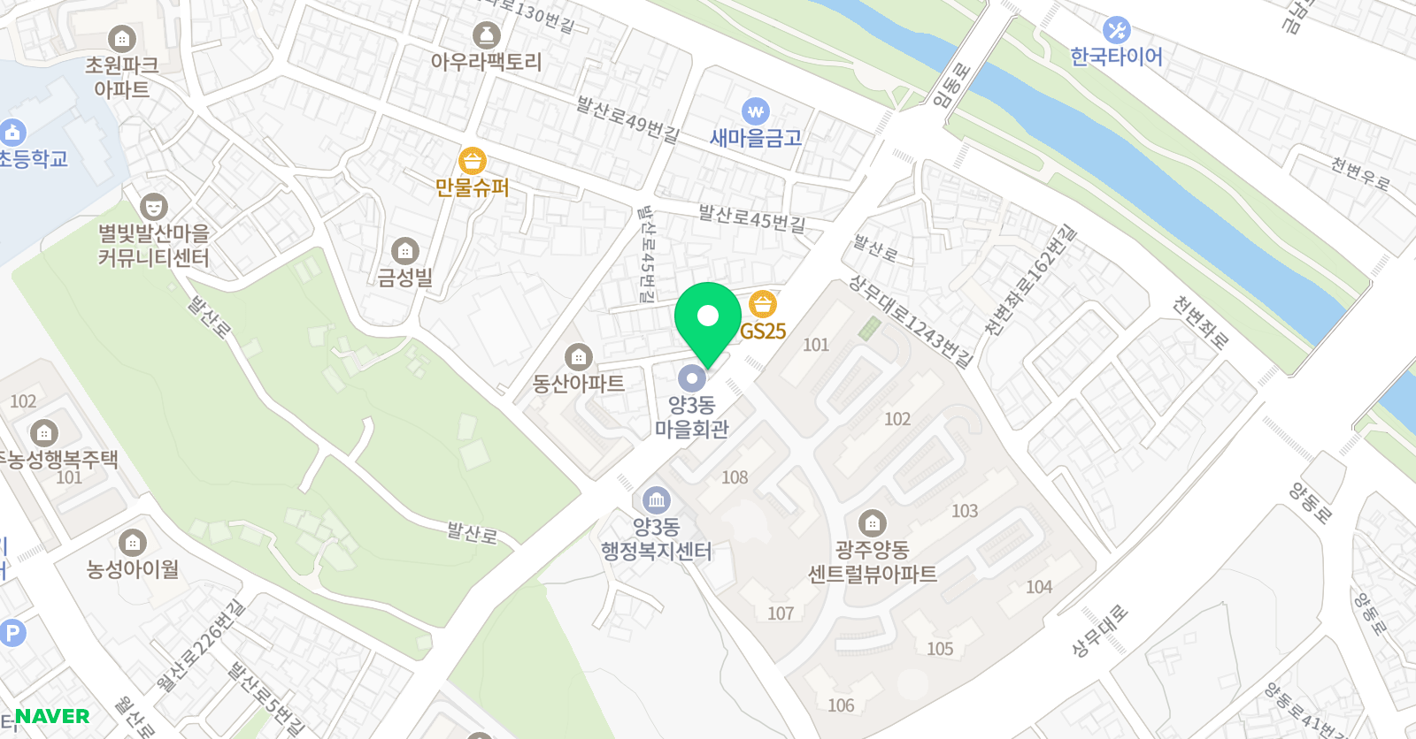 아이뮤직트리 음악학원 위치