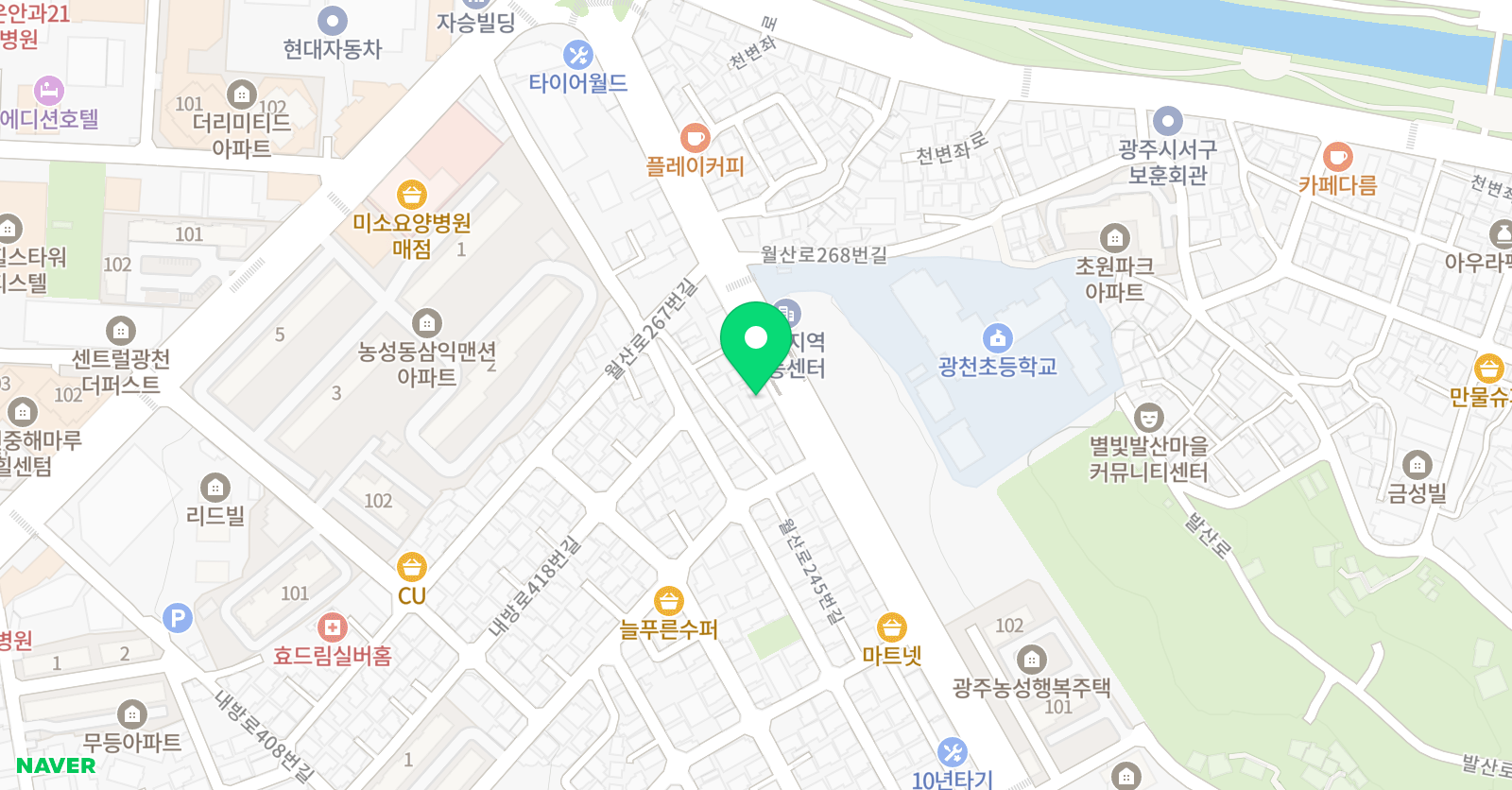 리베 피아노음악학원 위치