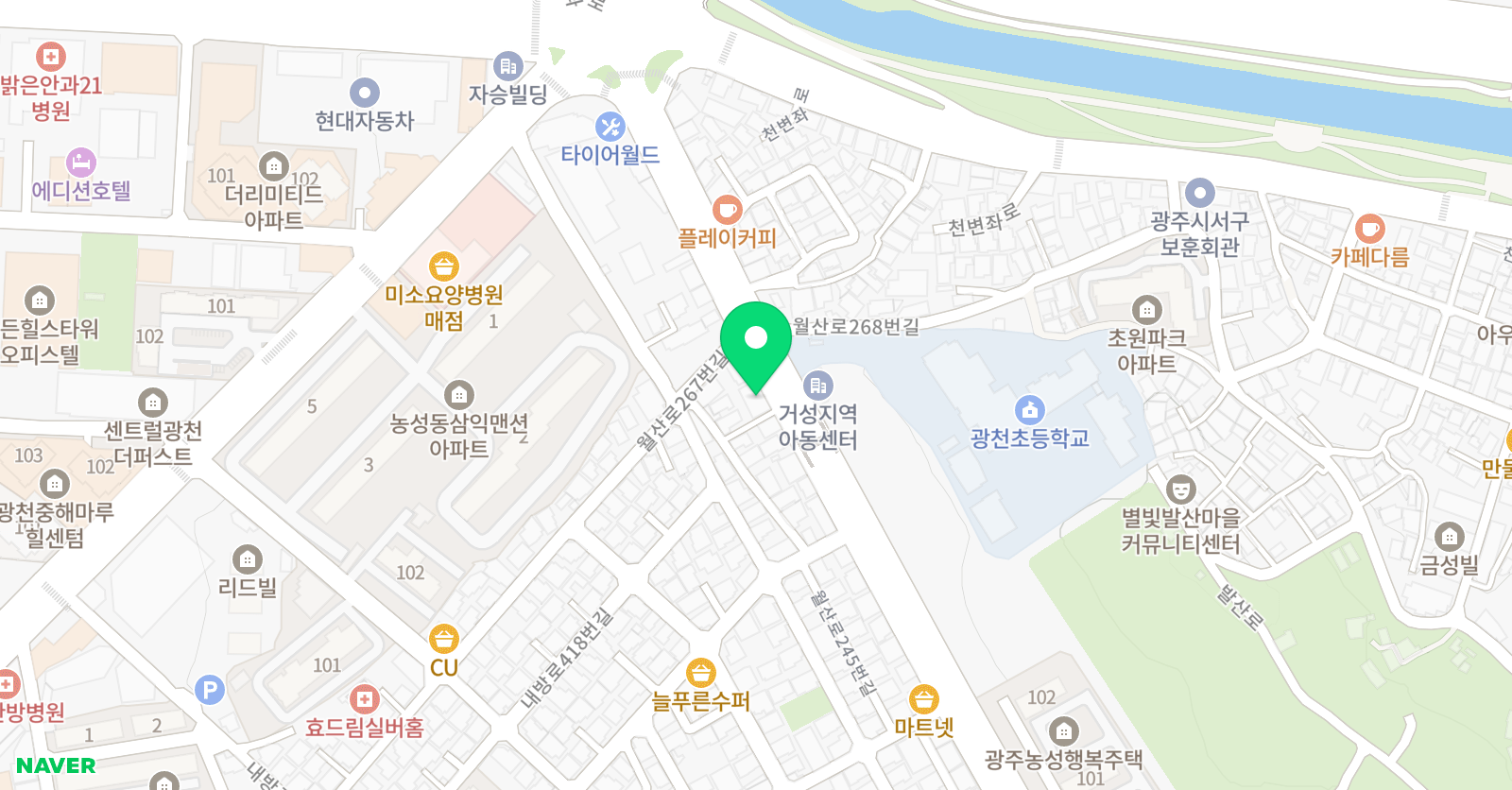 태권하라 위치