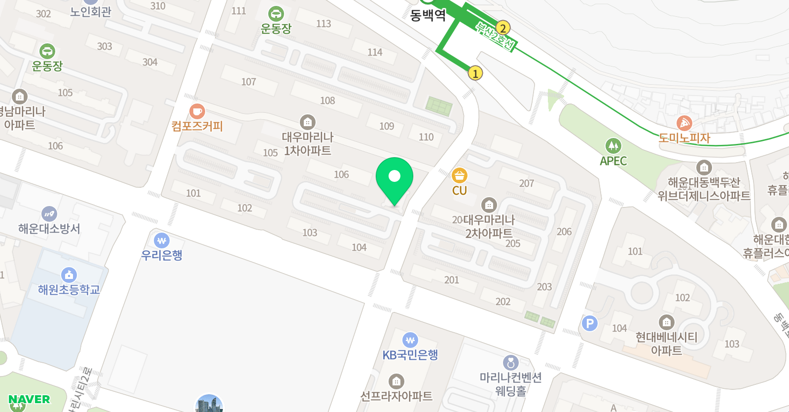 에두까레 어학원 위치