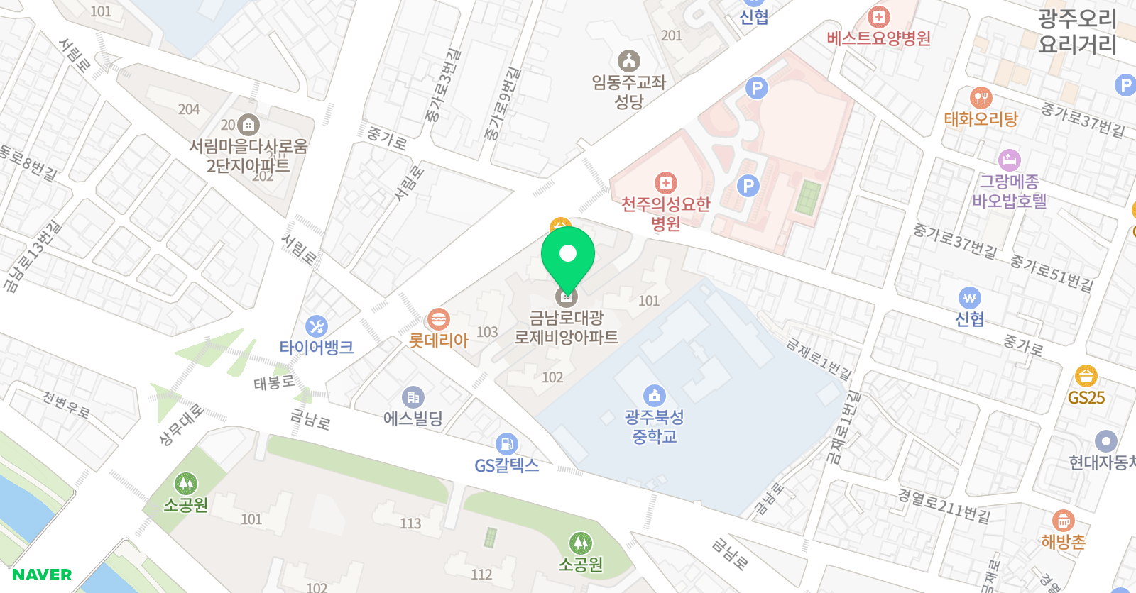 최강탑학원 위치