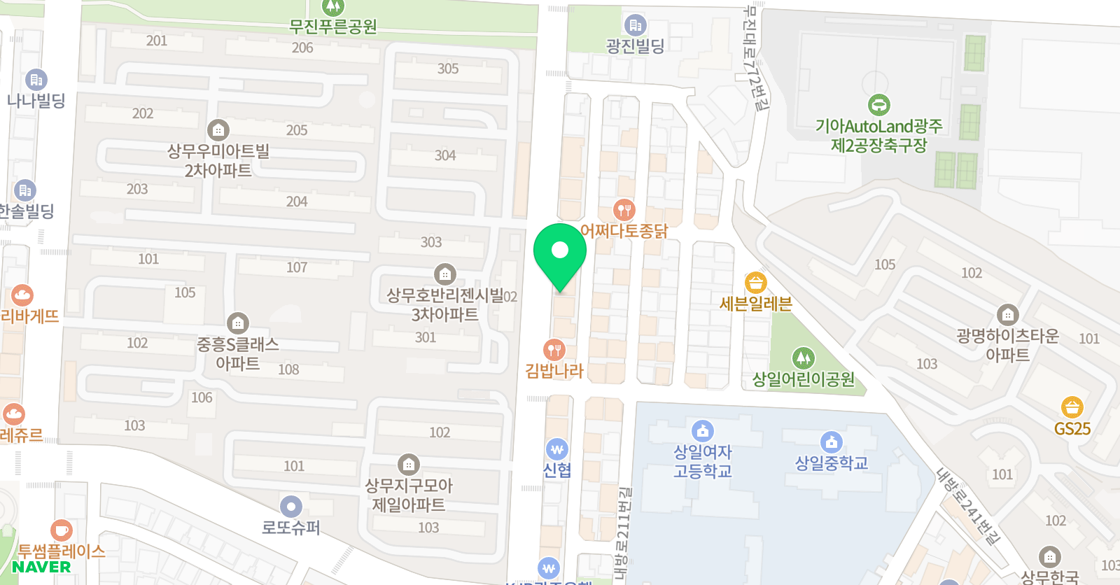 최강 수학학원 위치