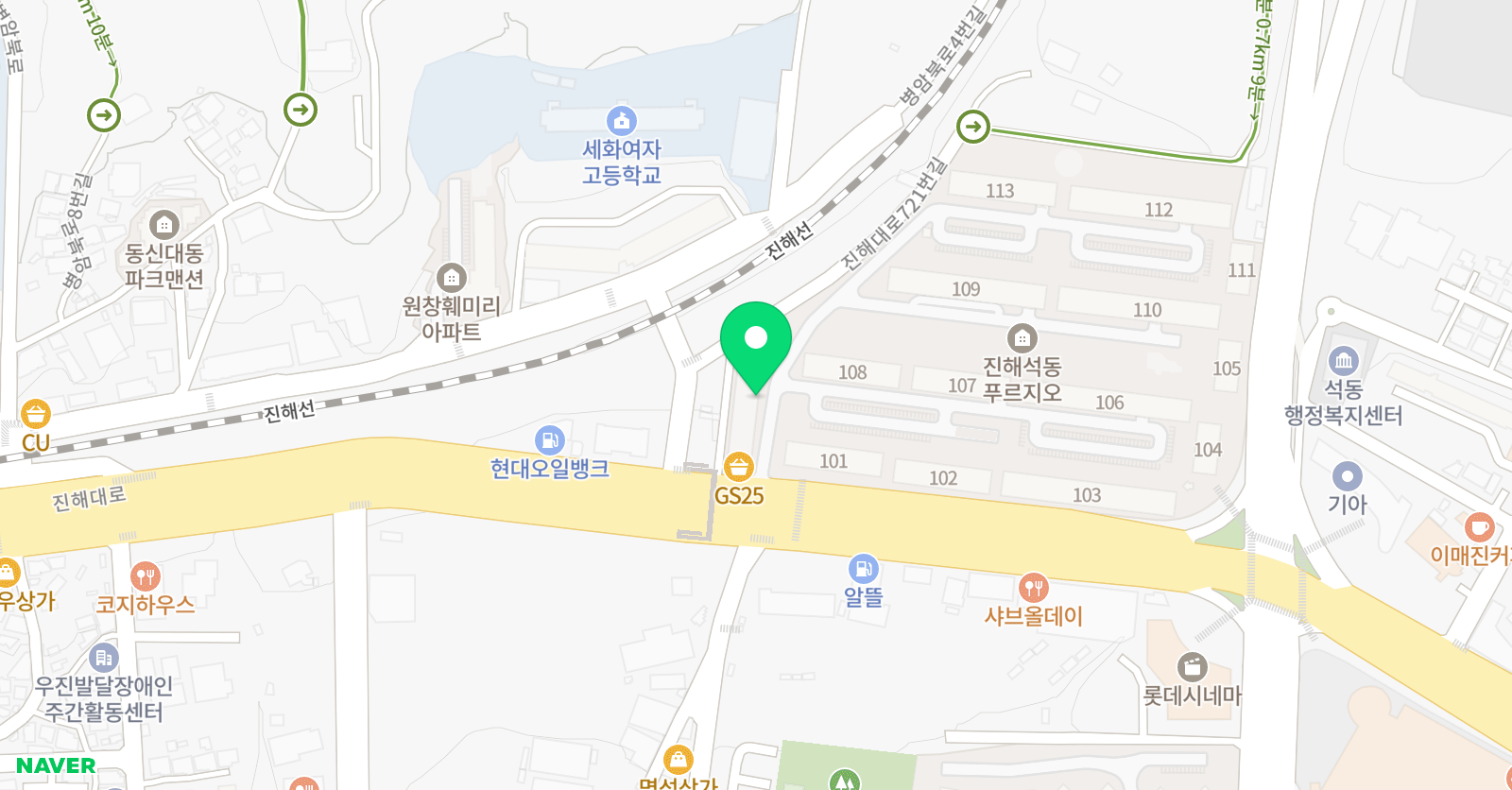 안녕 수학교습소 위치