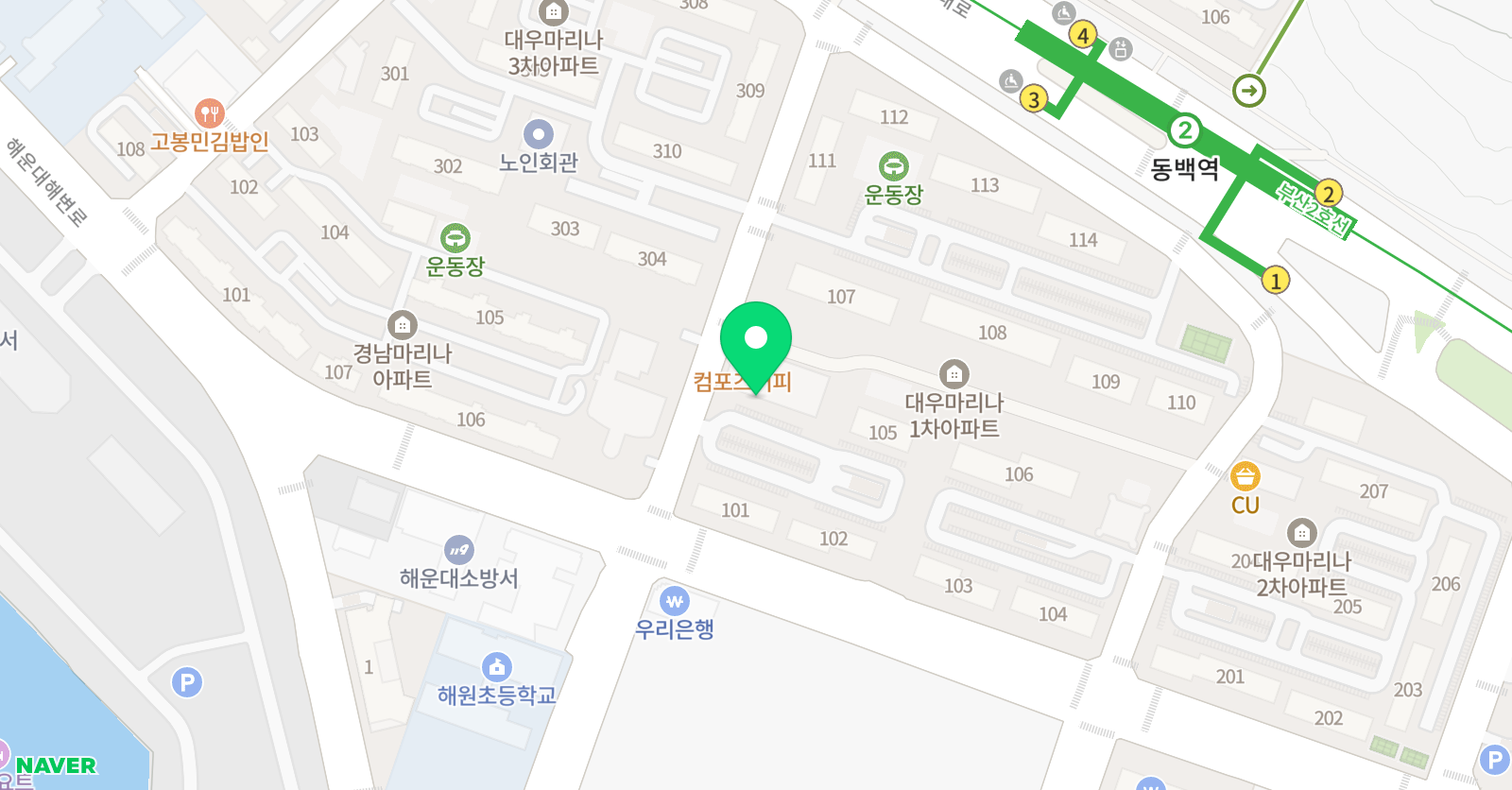 LTA 태권도장 위치