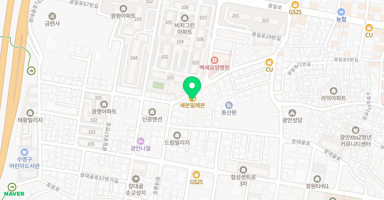유토피아 수학전문학원 위치
