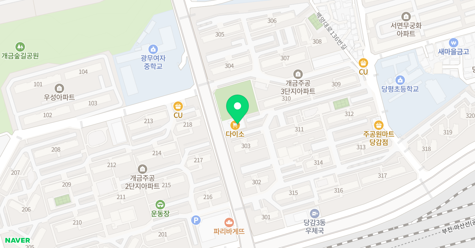 조이풀스윔 위치