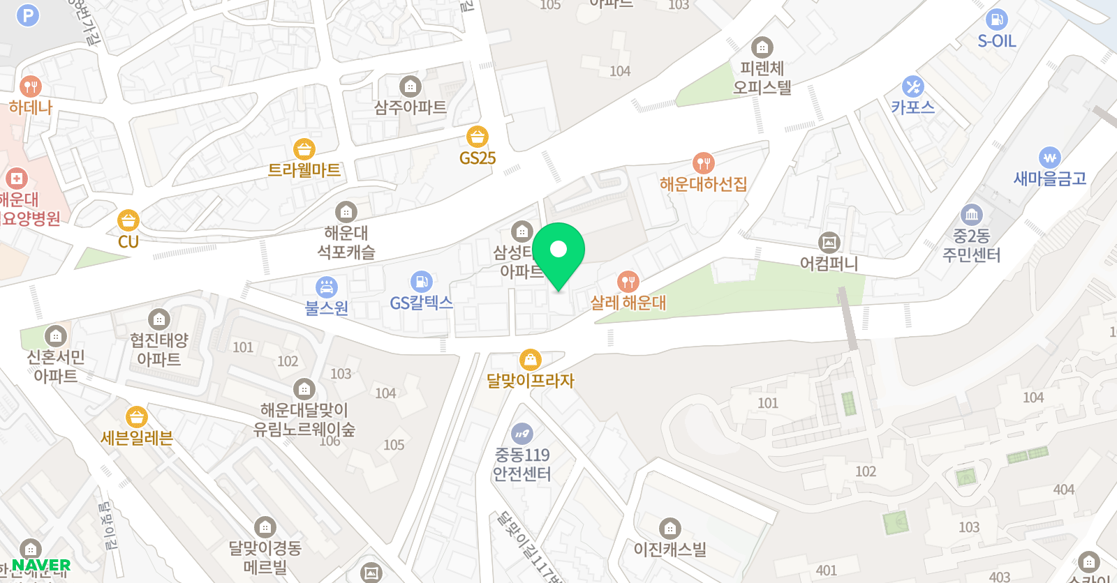 세인트하워즈 어학원 위치