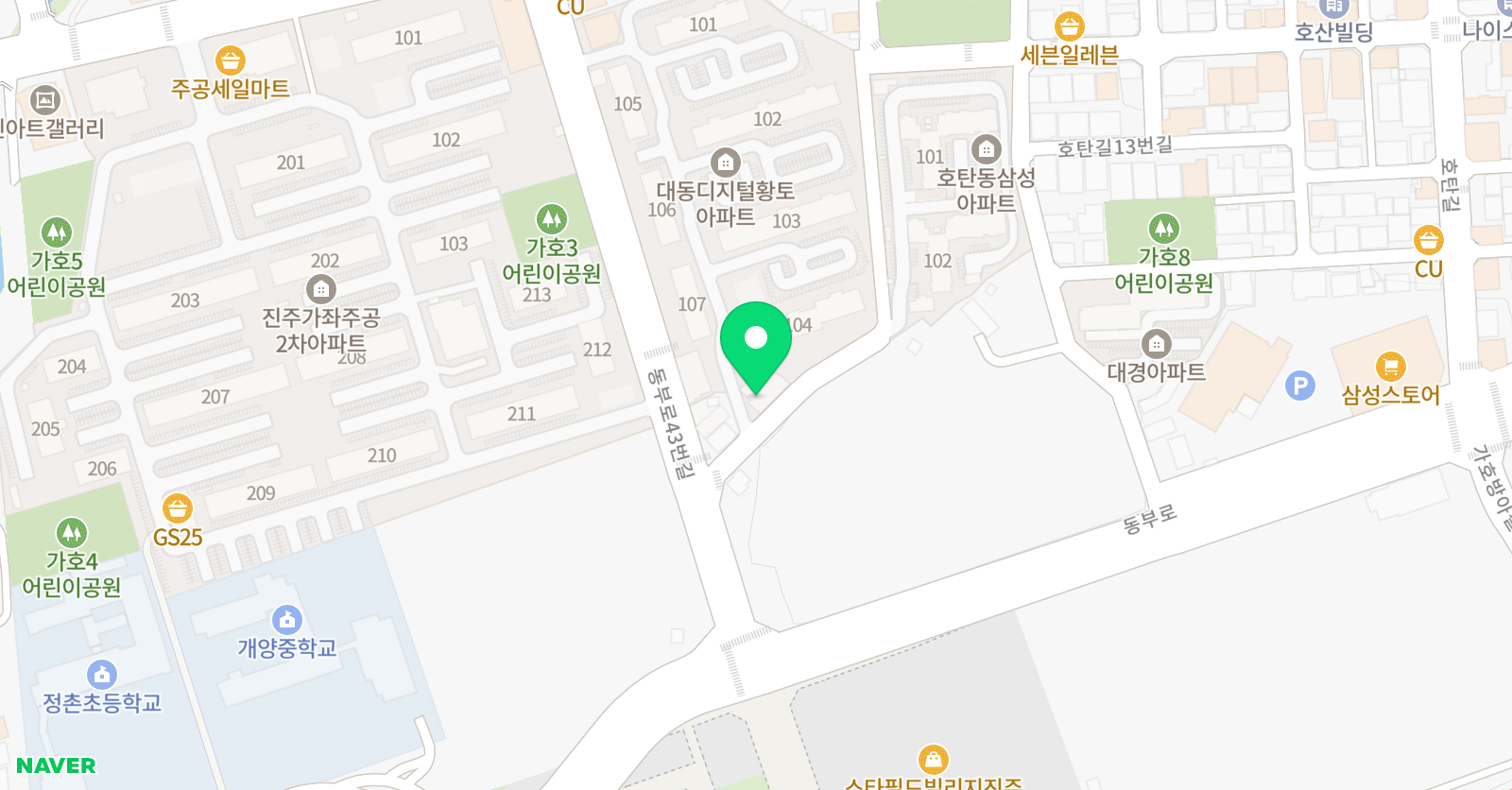 예본 피아노 위치