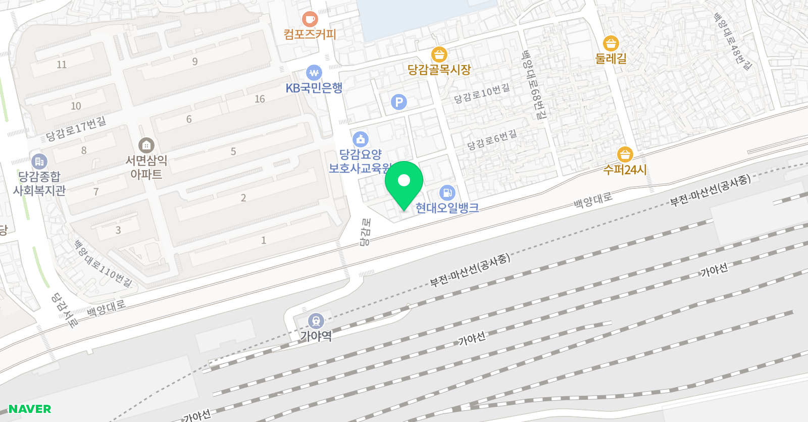 조인식 수학전문학원 위치