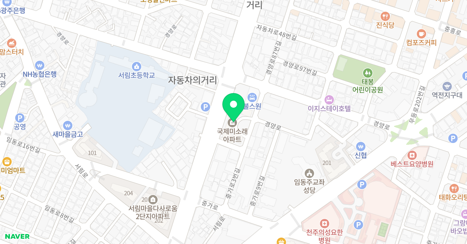 레인보우 뮤직 위치