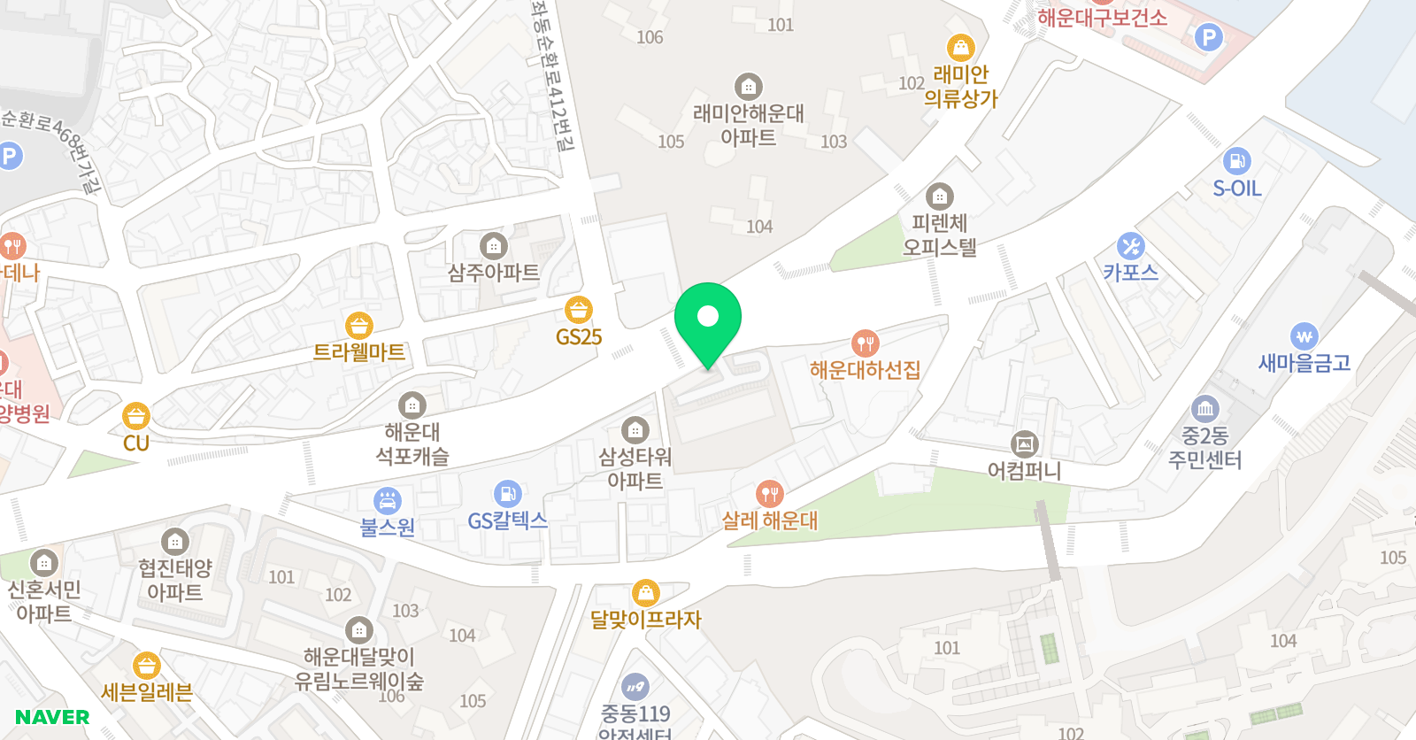 베스트스쿨 학원 위치