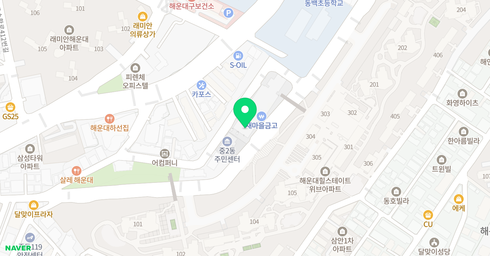 놀작마이아트 놀작힐스 미술학원 위치