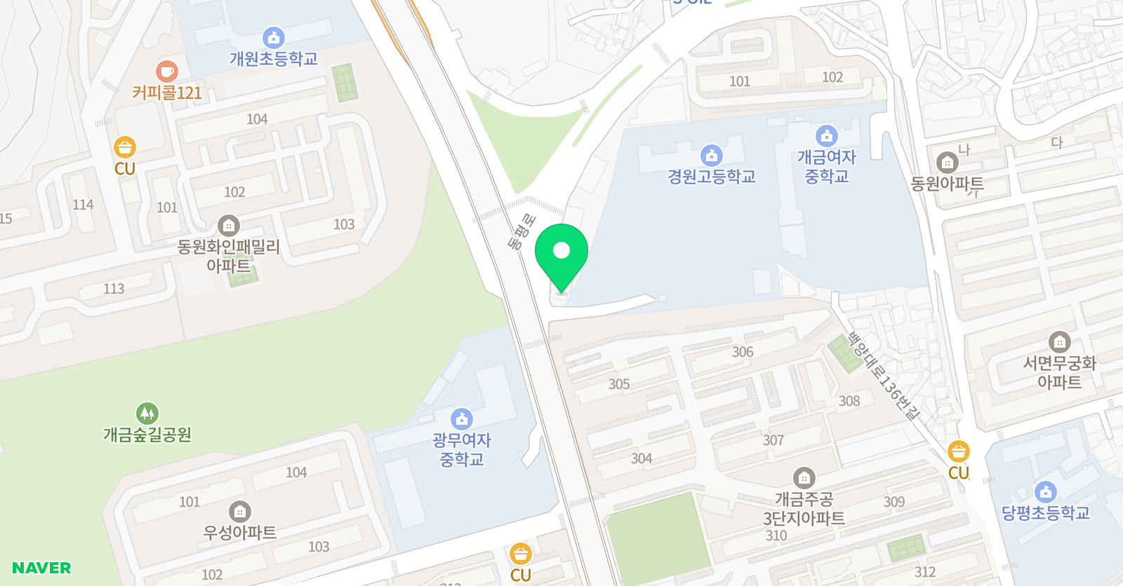 이동원 원리수학 위치