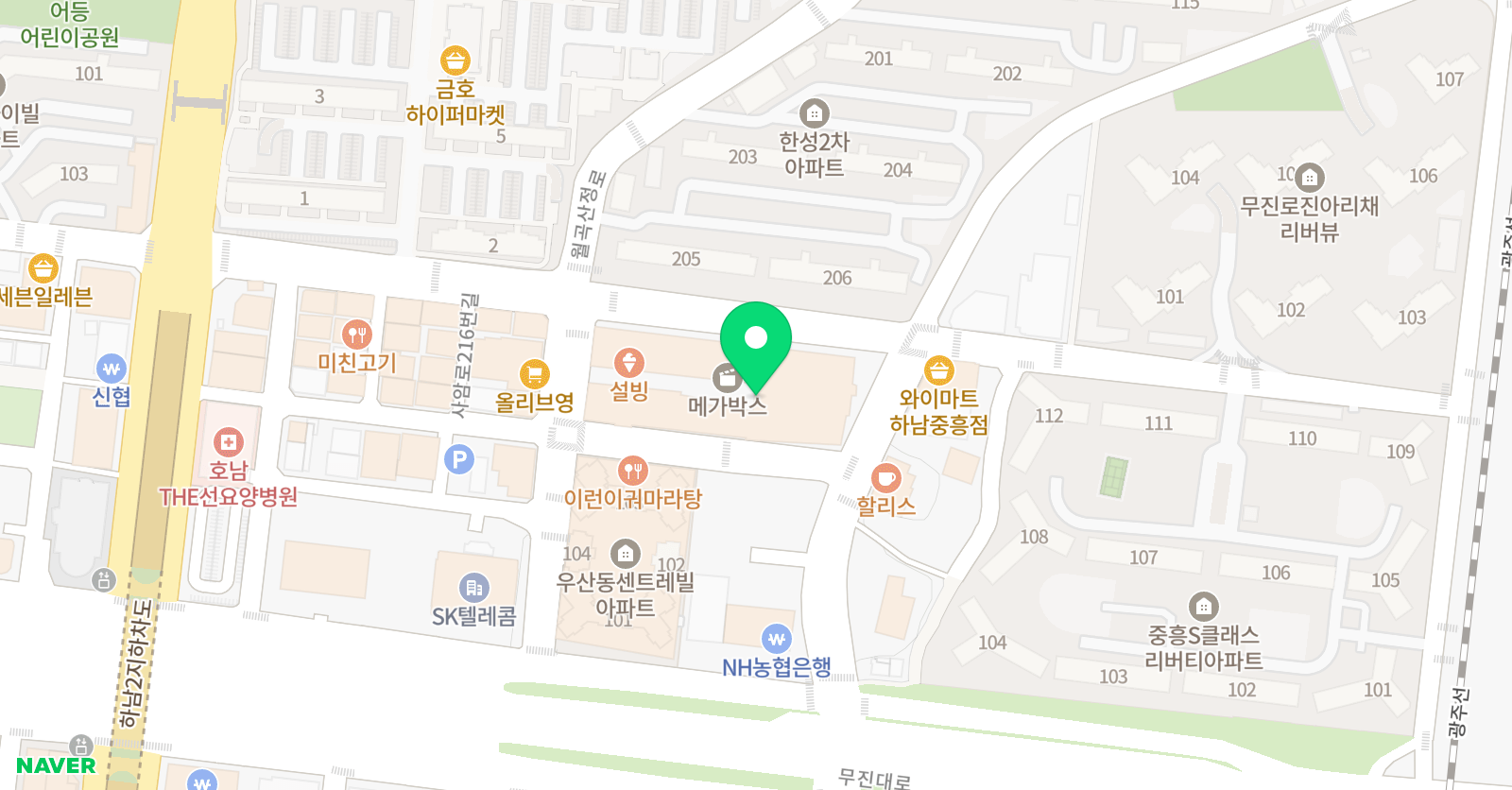 JJ스위밍아카데미 위치