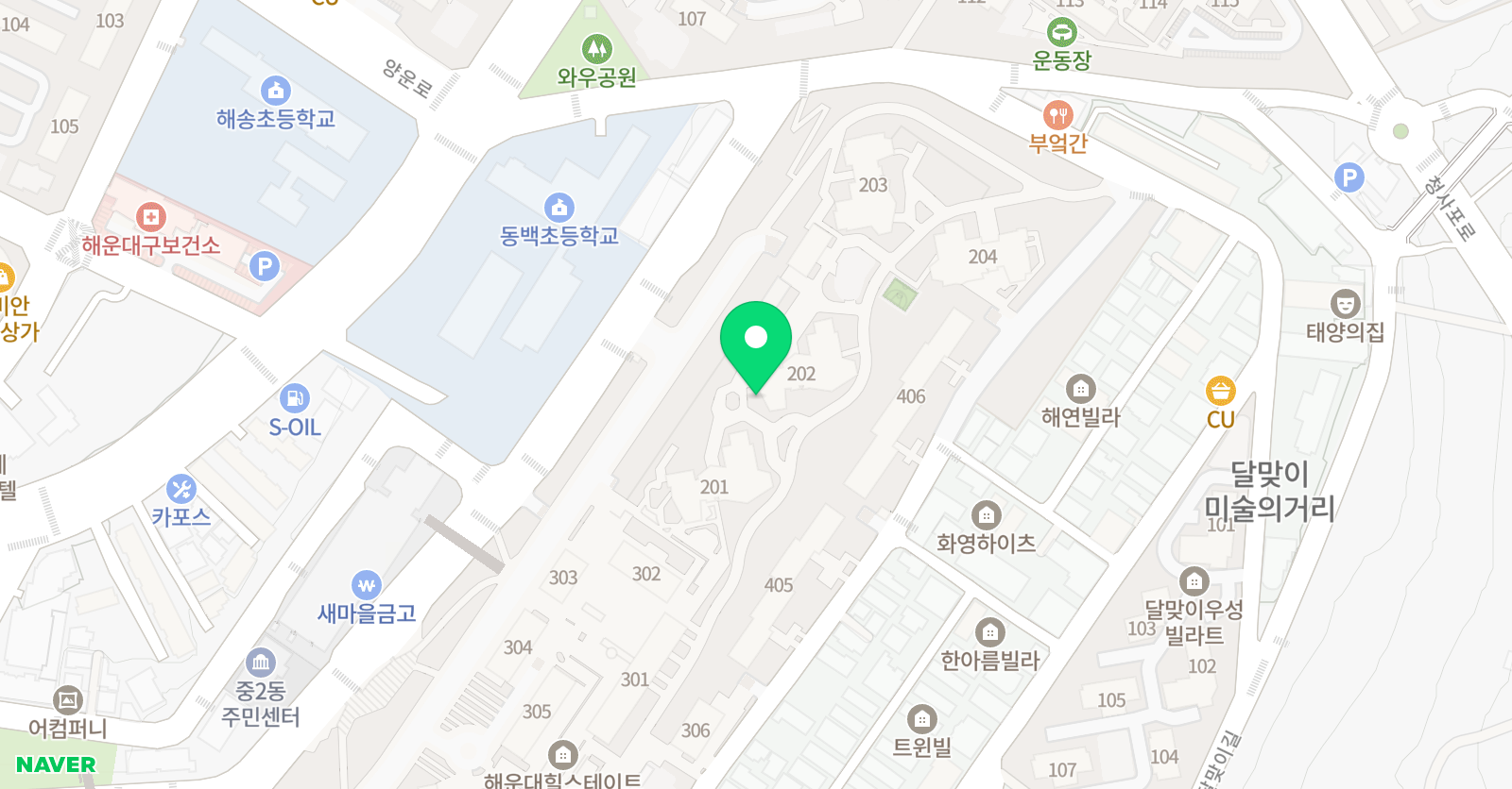 아소비 부산중동2점 위치