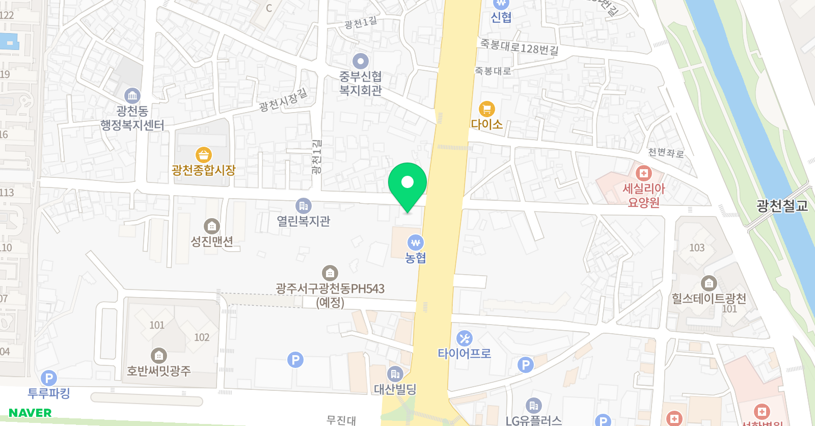 예손 태권도장 위치