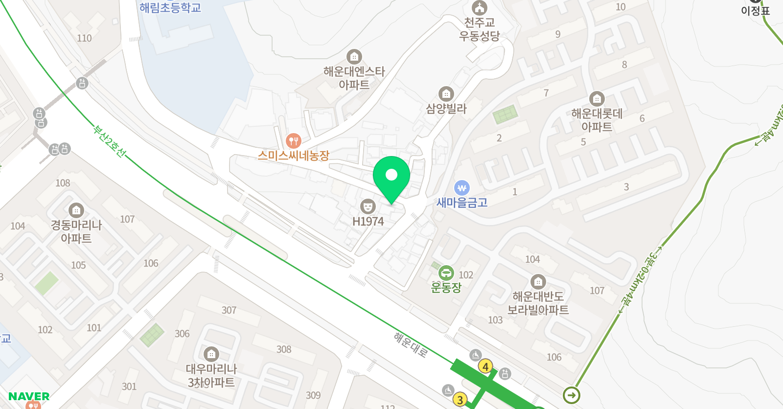 에스티 영어 위치