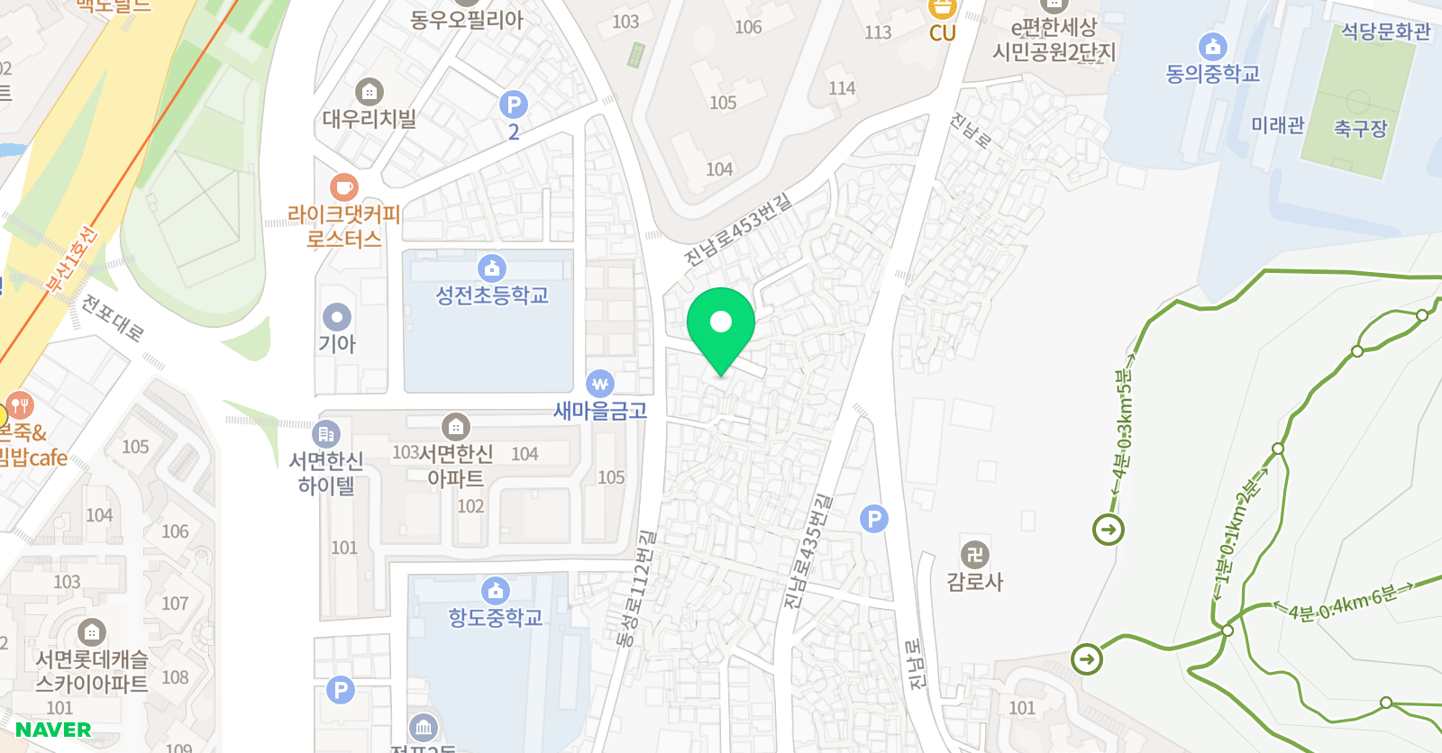 매쓰메이트 수학학원 위치
