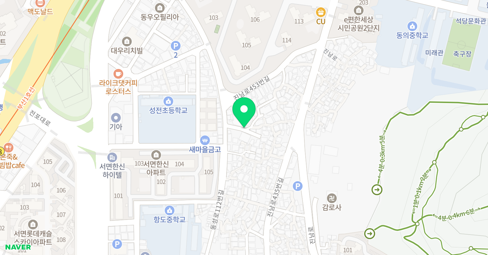 성공 태권스쿨 위치