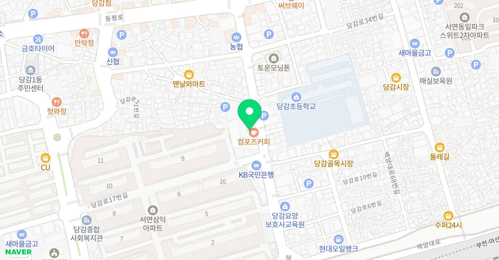 청람 음악학원 위치