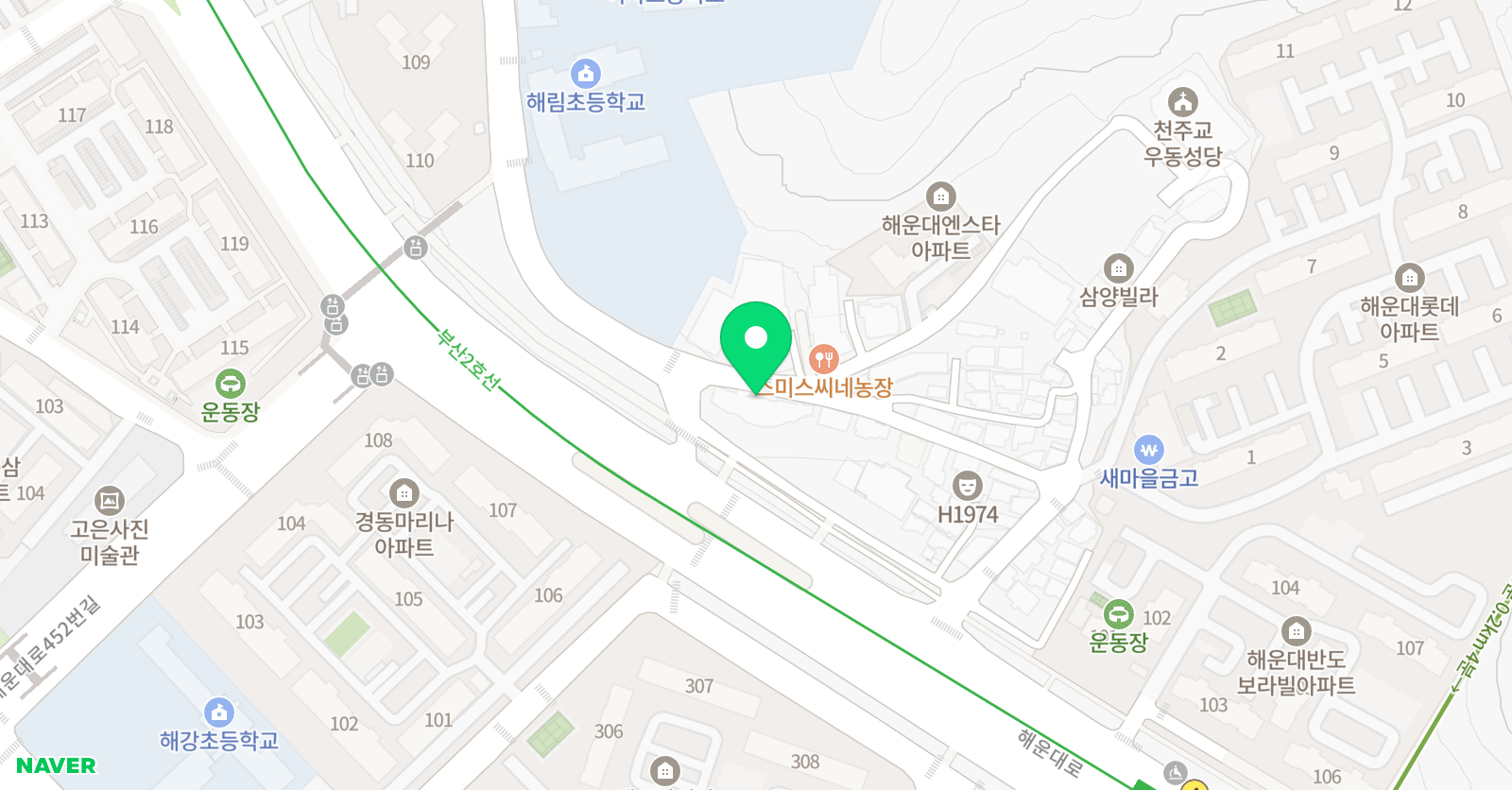 로즈우드 어학원 위치