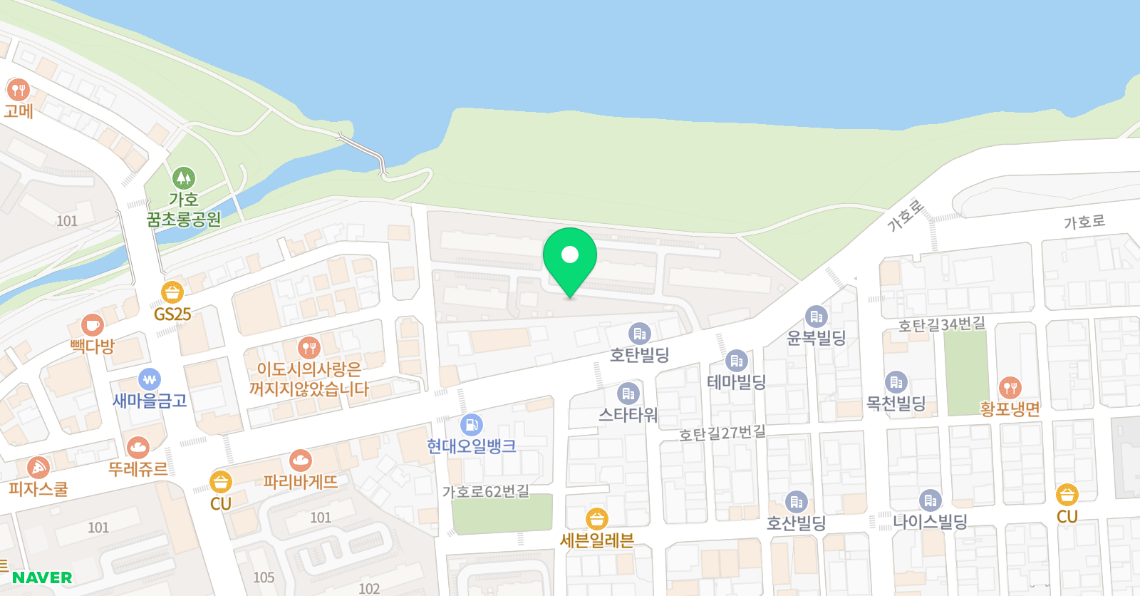ICS 원어민영어회화 위치