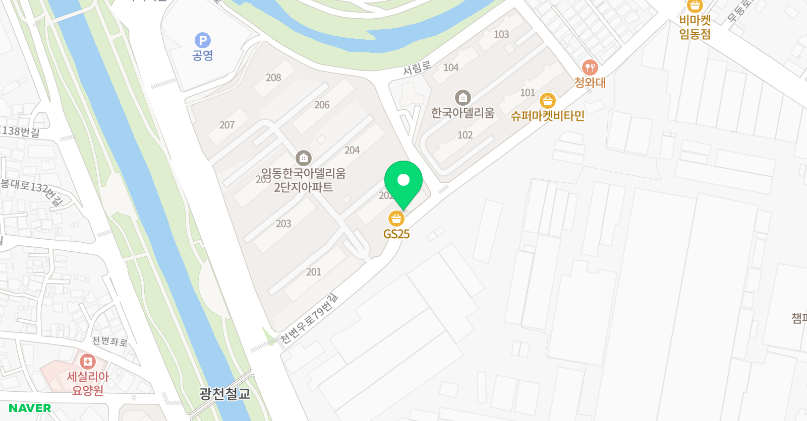 유클리드 수학전문학원 위치