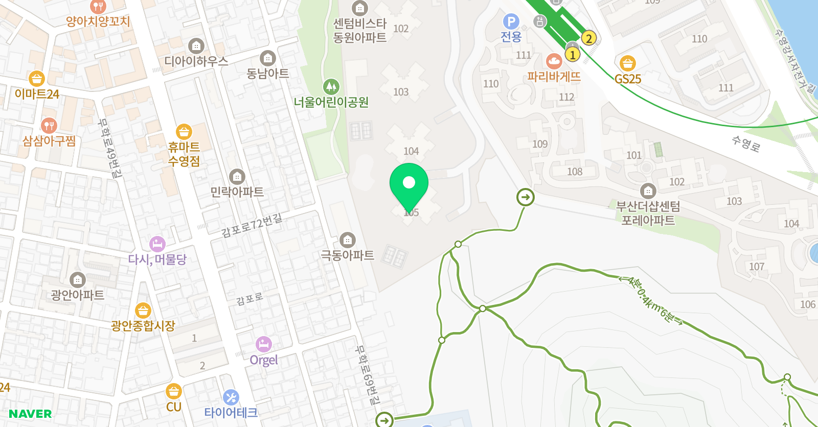 기탄 사고력교실 부산센텀비스타점 위치