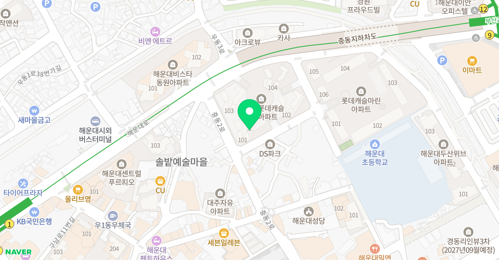 놀작마이아트 롯데캐슬스타 미술교습소 위치