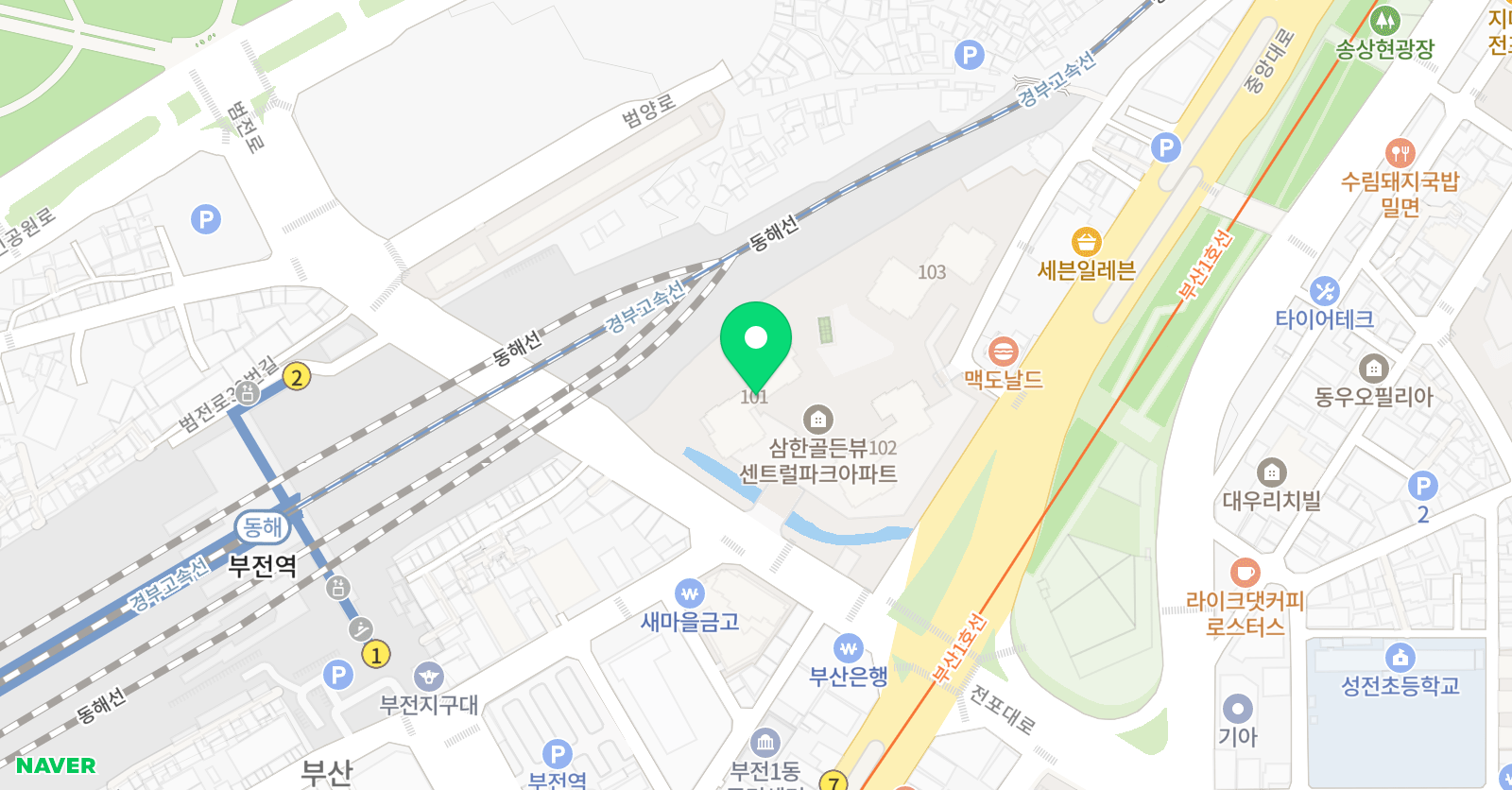 퍼스트 피아노 위치