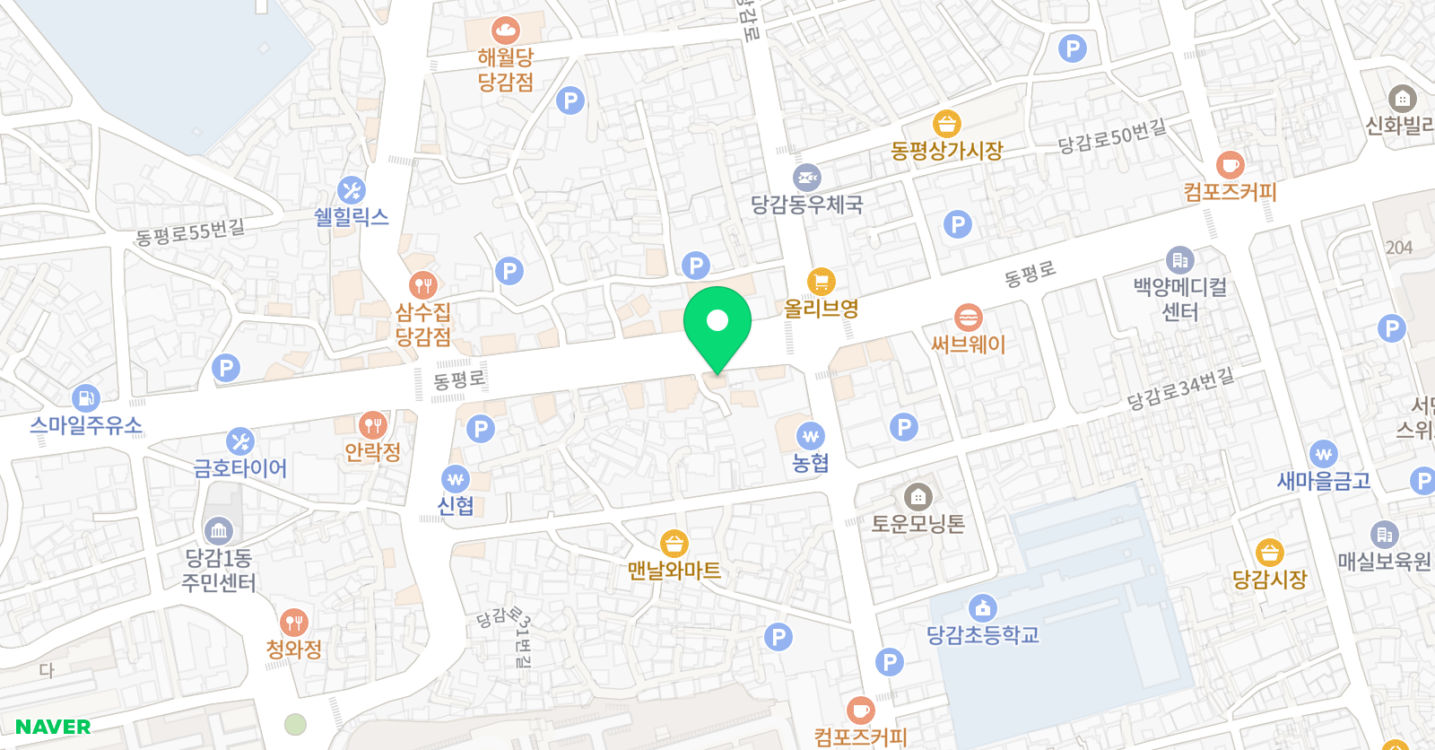 별하나의 국어학원 위치