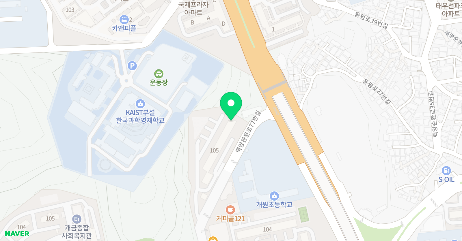 피아노의숲 음악교습소 위치
