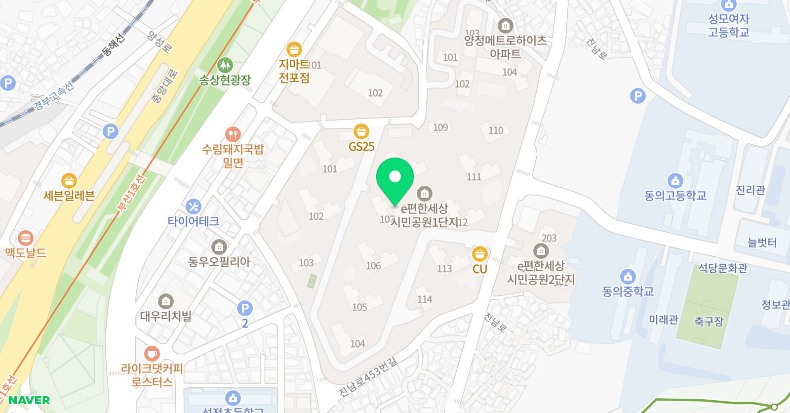 아소비 부산 전포2점 위치