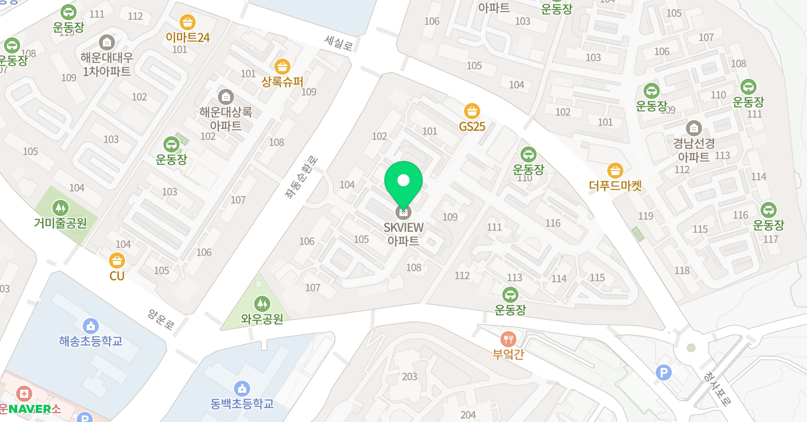 극동학원 위치