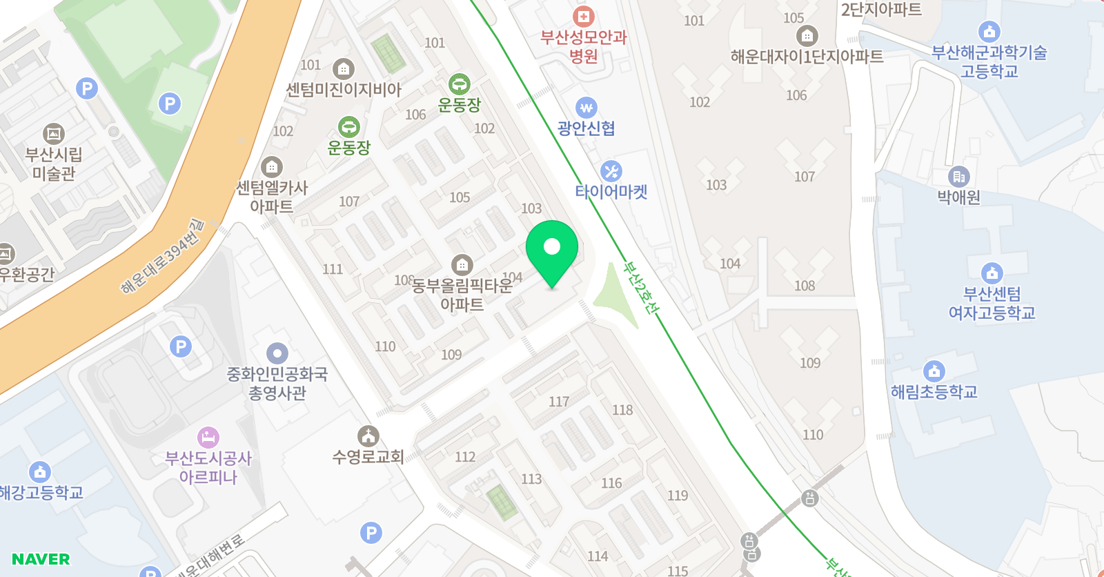 미노사 수학 센텀 위치