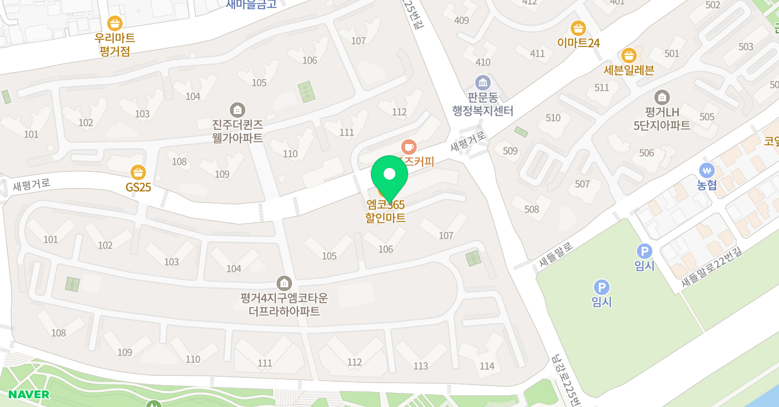 라온 수학전문학원 위치