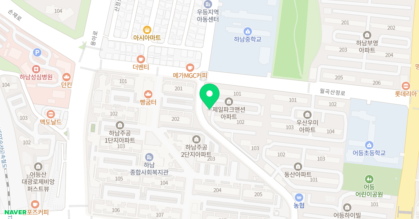 꿈꾸는스케치북 미술교습소 위치