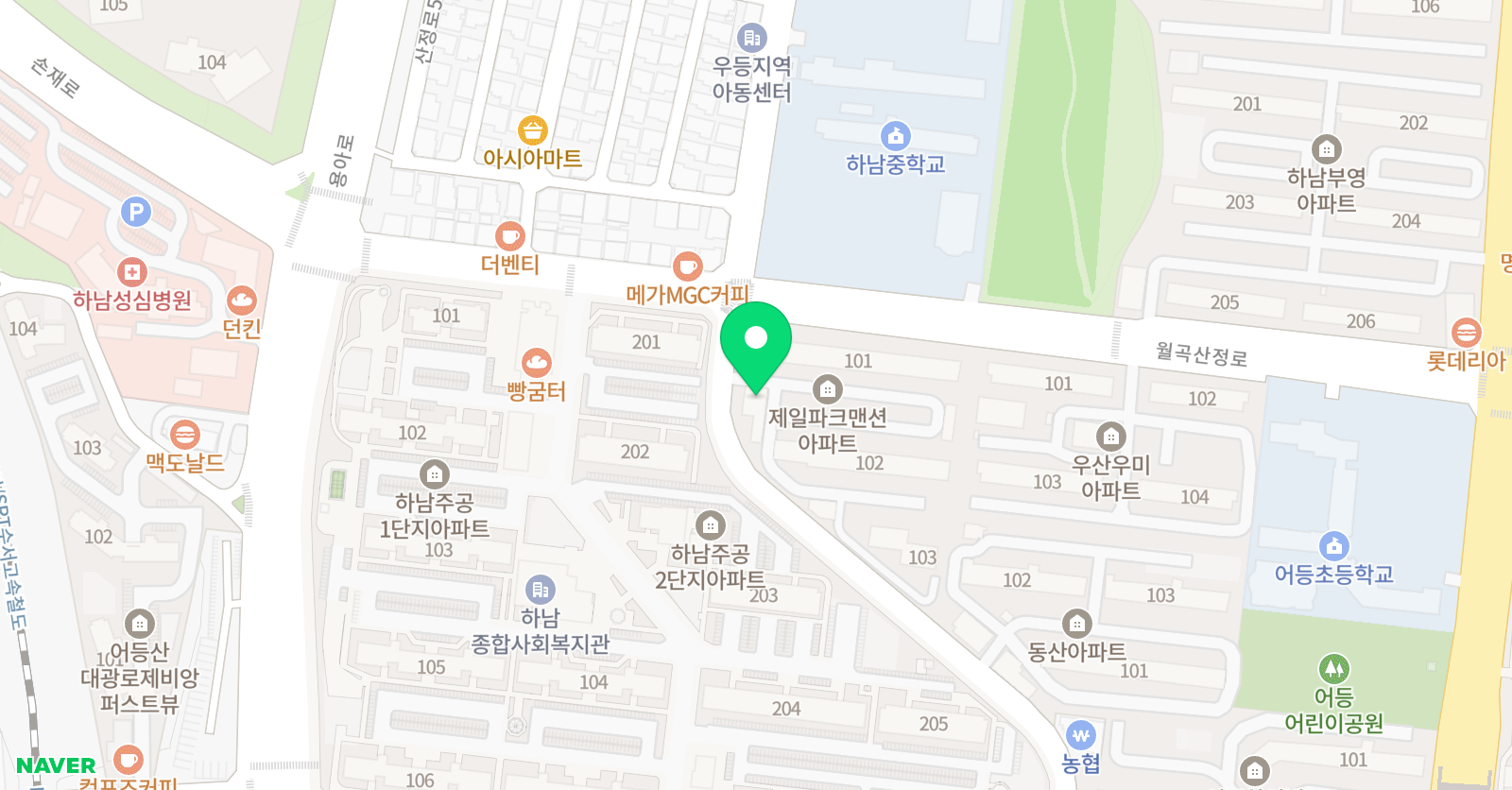 제일 보습학원 위치